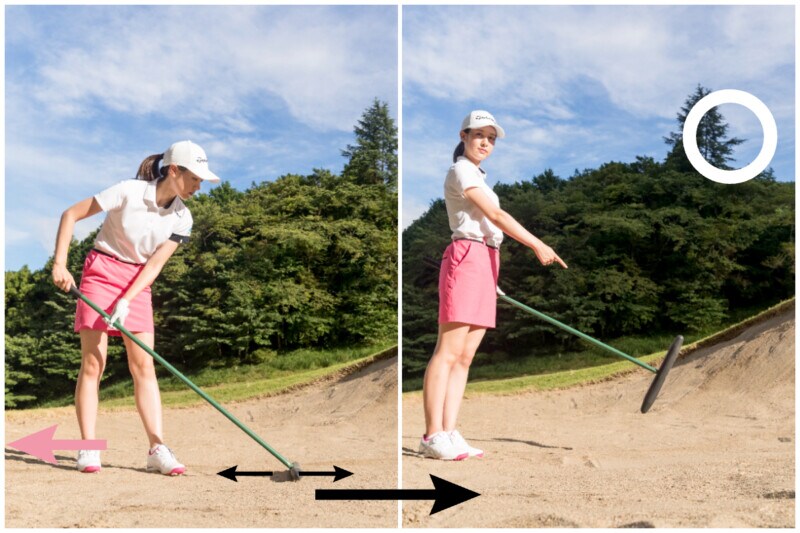 バンカーは“ダフれるアドレス”を作るのが大事!人気コーチが解説