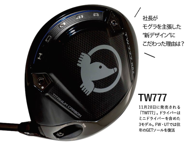 HONMAの変革が生んだ新世代の名器 「TW777」
