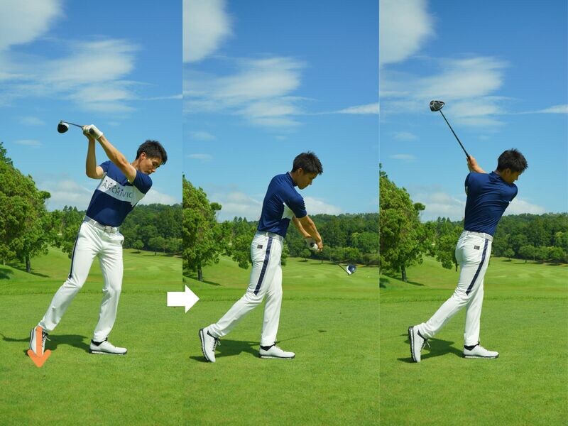 ドラコン王が飛距離アップのドリルを解説！左足1本で素振りしてみよう