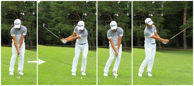 アプローチでスピンを効かせる方法！「構えが大切」と男子プロ