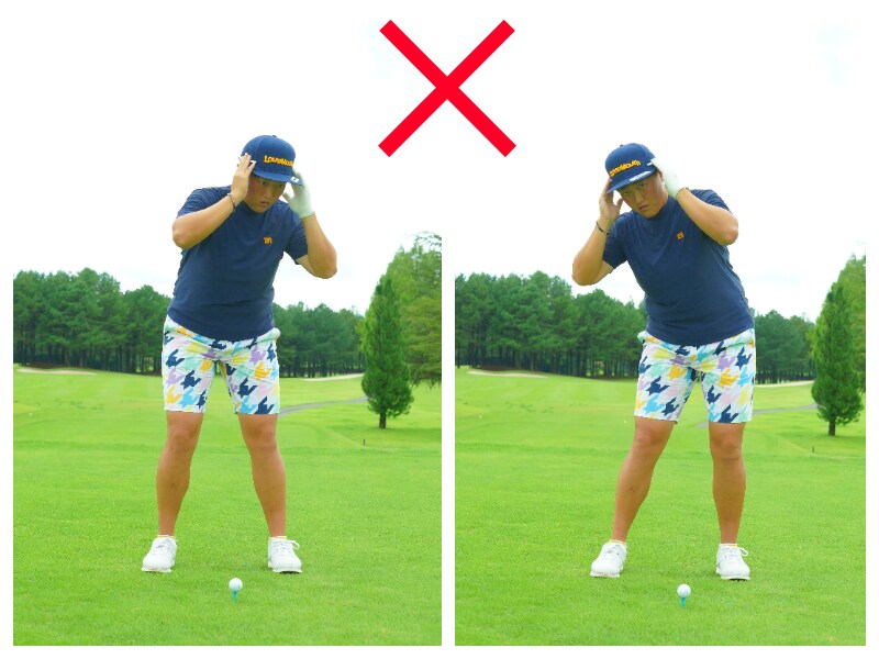 ダフリやチョロのミスをなくすには？女子プロがラフからの打ち方をレッスン