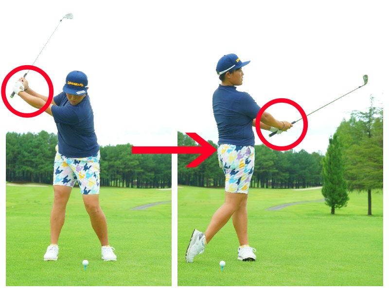 ダフリやチョロのミスをなくすには？女子プロがラフからの打ち方をレッスン