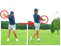 ダフリやチョロのミスをなくすには？女子プロがラフからの打ち方をレッスン