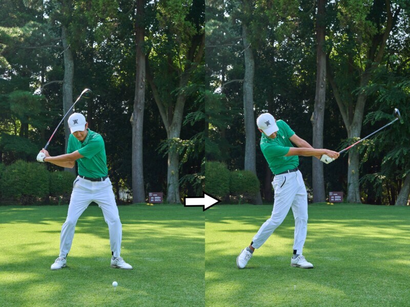 効率的に上達したいなら必読!スイングの力感をマスターするドリルをレッスン