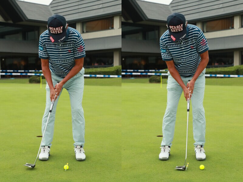 パットでショートのミスを防ぐ!「ティーを2本使って…」と芹澤信雄が解説