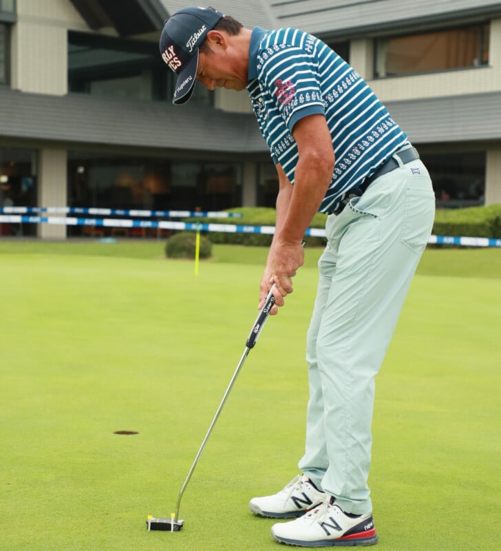 パットでショートのミスを防ぐ!「ティーを2本使って…」と芹澤信雄が解説