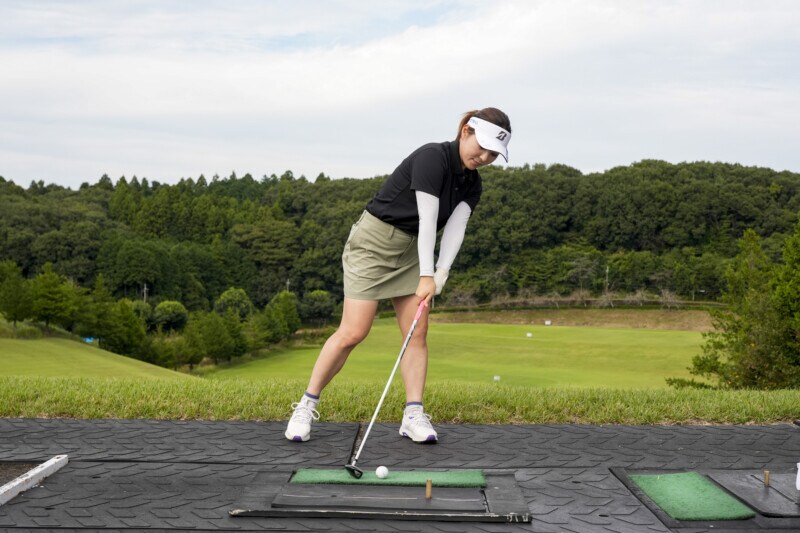 “ティーを高くするだけ”でUTは簡単に打てる!女子プロがレッスン