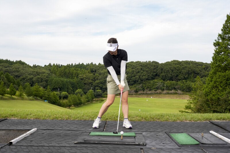 “ティーを高くするだけ”でUTは簡単に打てる!女子プロがレッスン