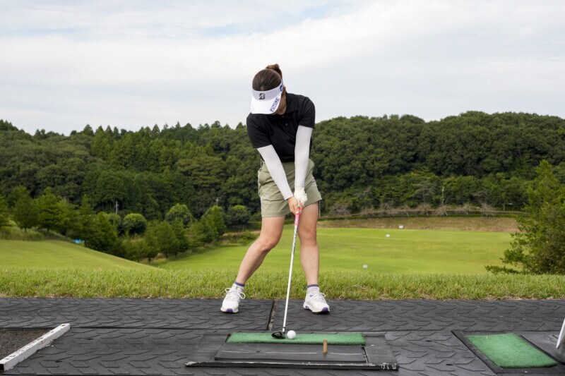 “ティーを高くするだけ”でUTは簡単に打てる!女子プロがレッスン