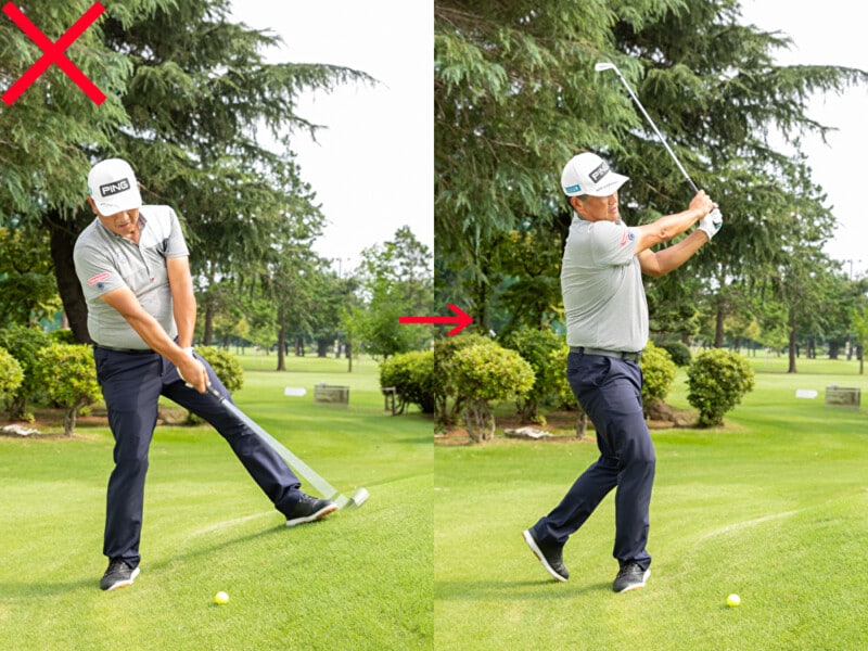 絶対にやるべき“正しい素振り”はどっち？確実にナイスショットへ導こう