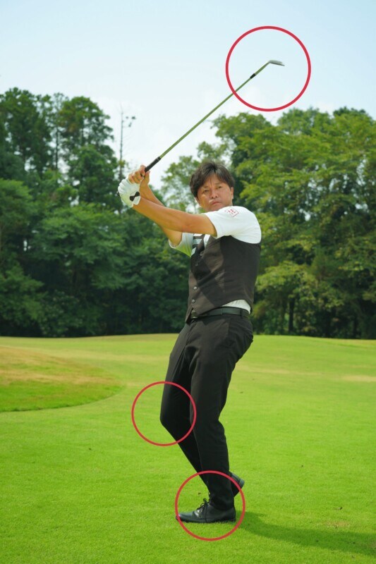 アプローチはフィニッシュで打ち分ける！上げる、転がすも自由自在