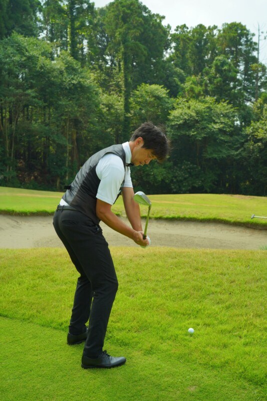 アプローチはフィニッシュで打ち分ける！上げる、転がすも自由自在