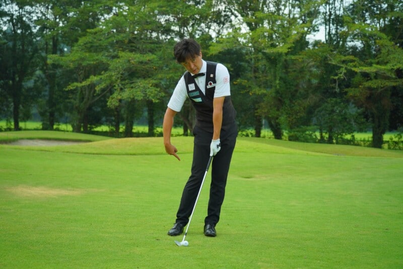 アプローチはフィニッシュで打ち分ける！上げる、転がすも自由自在