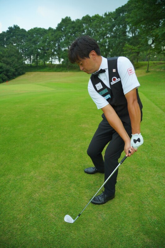 アプローチはフィニッシュで打ち分ける！上げる、転がすも自由自在