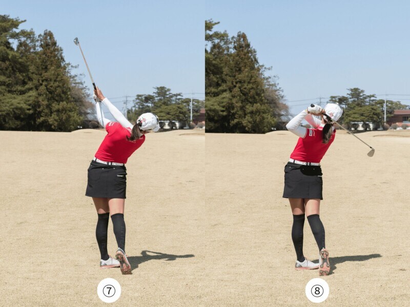 アイアンの再現性が高まる女子プロの“ねじらないスイング”とは？プロが解説
