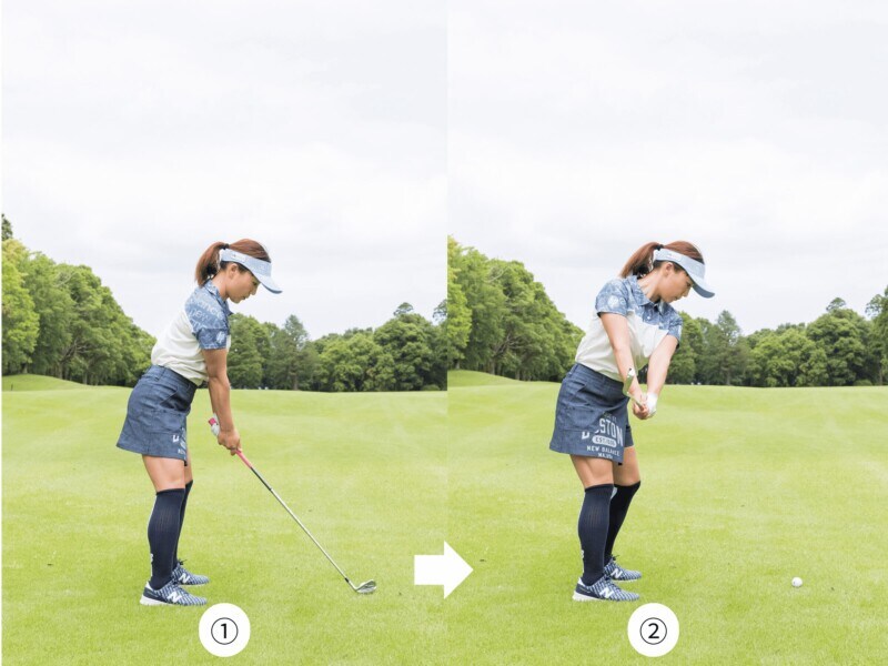 アイアンの再現性が高まる女子プロの“ねじらないスイング”とは？プロが解説