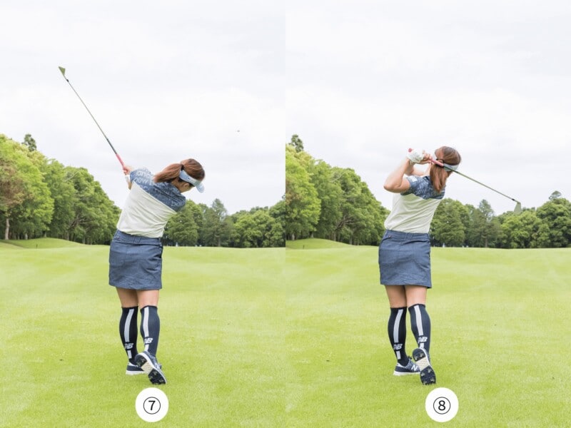 アイアンの再現性が高まる女子プロの“ねじらないスイング”とは？プロが解説