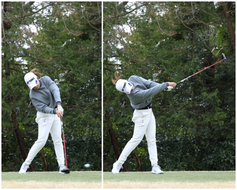 女子プロ界の“飛ばし屋3人”のスイングを解説！飛距離を伸ばすコツとは？