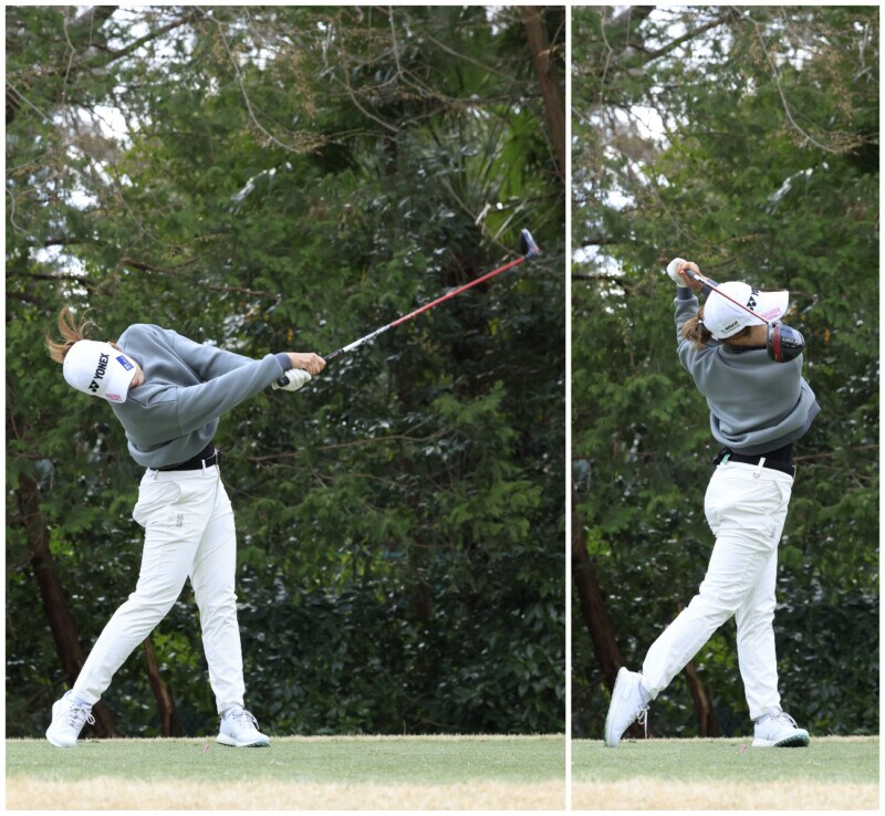 女子プロ界の“飛ばし屋3人”のスイングを解説！飛距離を伸ばすコツとは？