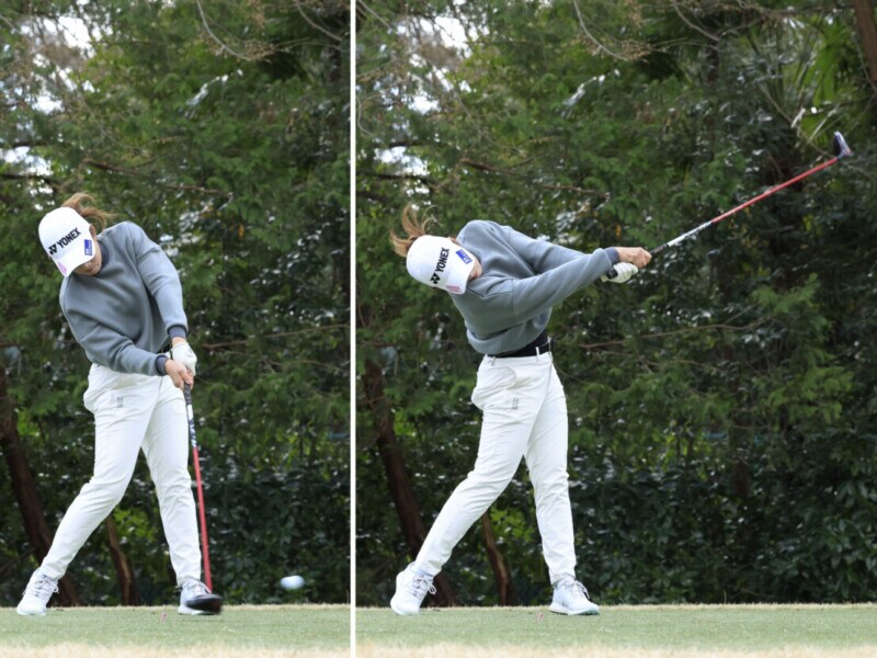 女子プロ界の“飛ばし屋3人”のスイングを解説！飛距離を伸ばすコツとは？