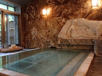 美しい中庭でゆっくり休める温泉宿はいかが？ゴルフ旅の疲れを癒そう