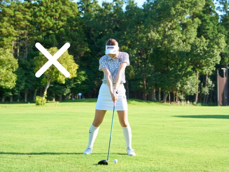 都玲華、バーディをとる秘訣を伝授！体の力を抜く＆足は使って打つ