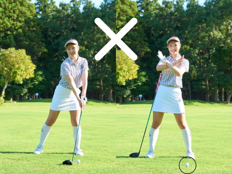 都玲華、バーディをとる秘訣を伝授！体の力を抜く＆足は使って打つ