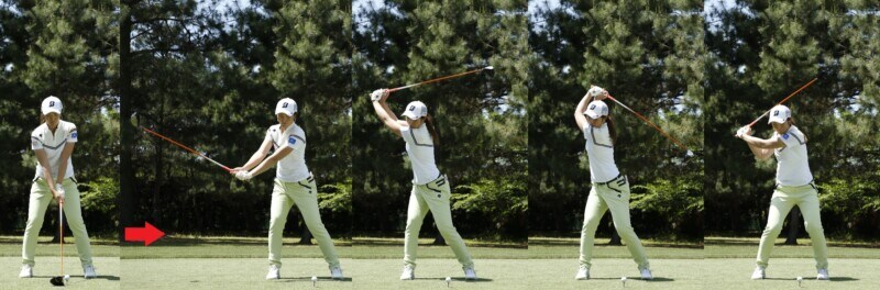 女子プロが過去のスイングを分析!どこを修正した?