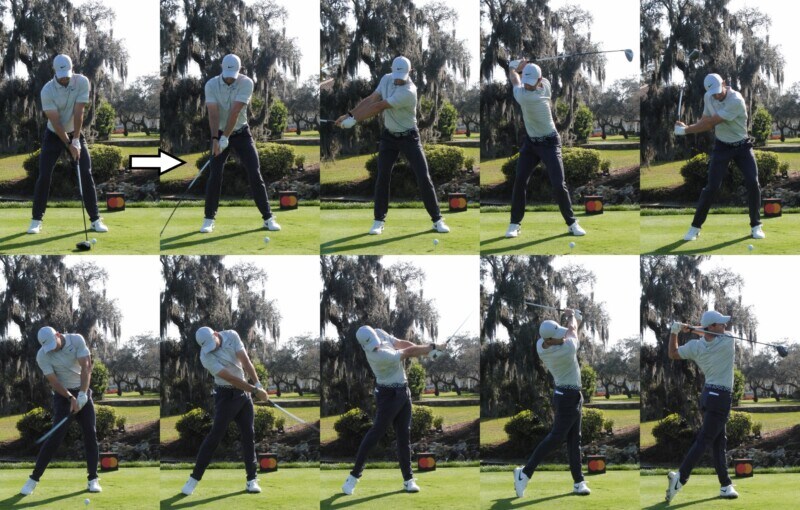 世界1位を争う海外プロのスイングを解説！頭を動かさずに腕と体をシンクロさせる