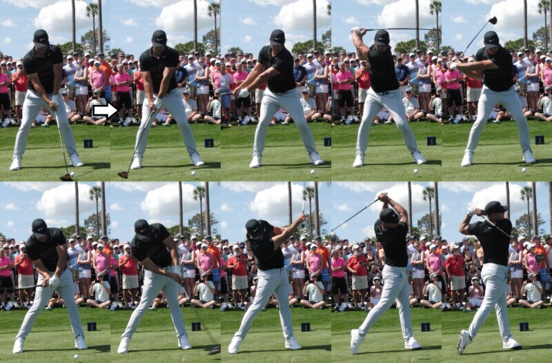 世界1位を争う海外プロのスイングを解説！頭を動かさずに腕と体をシンクロさせる