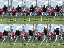 世界1位を争う海外プロのスイングを解説！頭を動かさずに腕と体をシンクロさせる