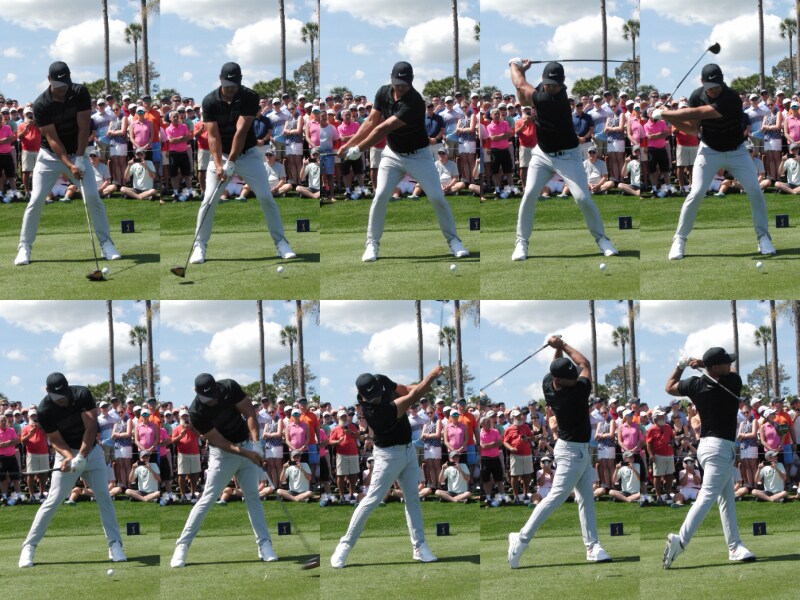 世界1位を争う海外プロのスイングを解説！頭を動かさずに腕と体をシンクロさせる