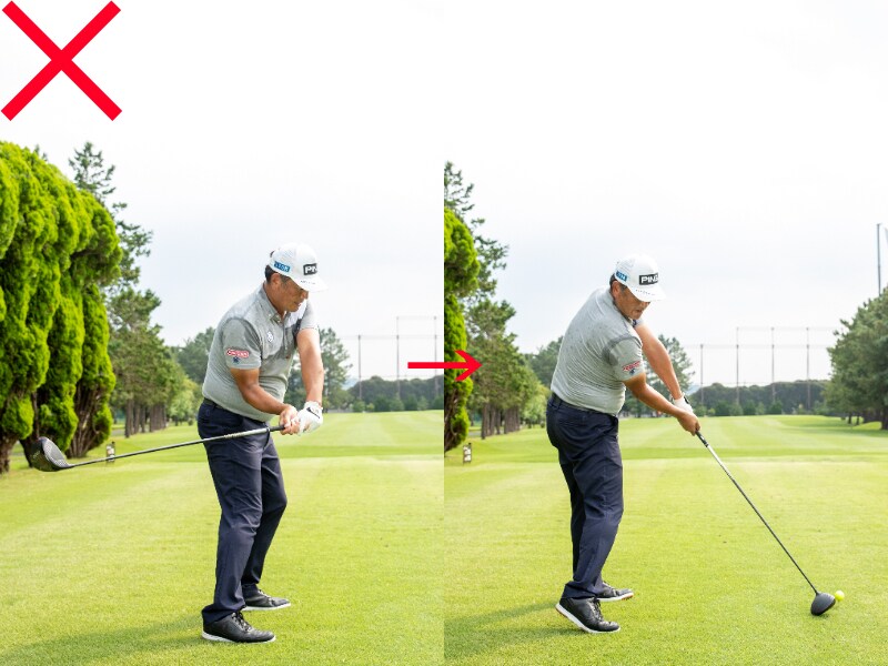 スライサーにおすすめの素振り法！打つ前の準備を中井学が解説