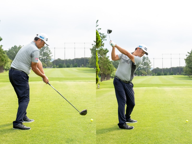 スライサーにおすすめの素振り法！打つ前の準備を中井学が解説