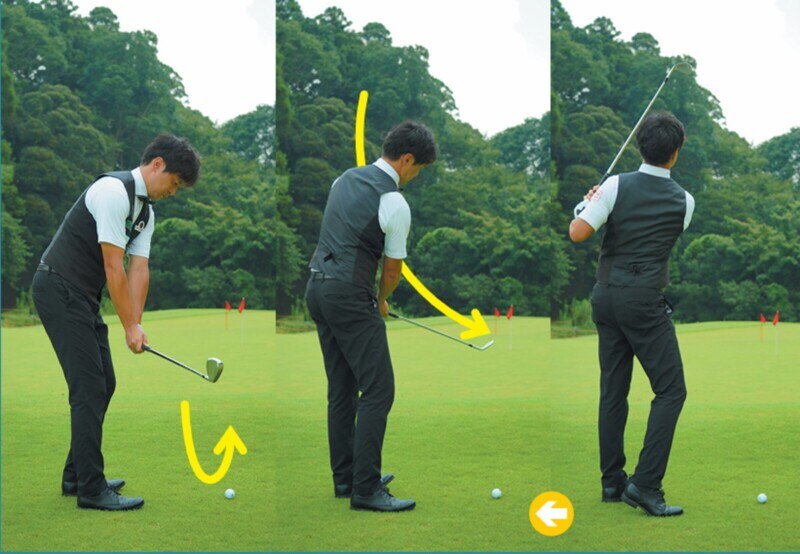 オープンスタンスはなぜNG?左足下がりからのアプローチの打ち方は…