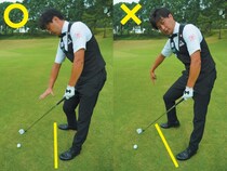 オープンスタンスはなぜNG？左足下がりからのアプローチの打ち方は…