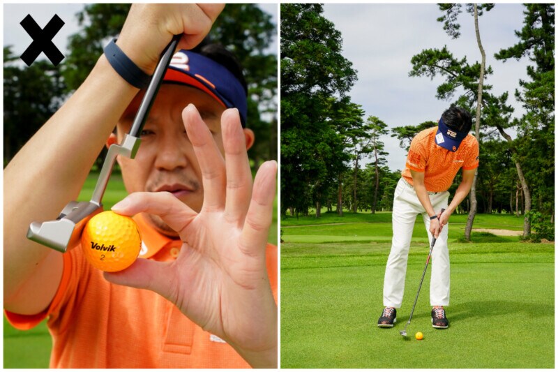 「タップ打ち」で距離感を調節しよう！短い距離のパッティングのコツは…