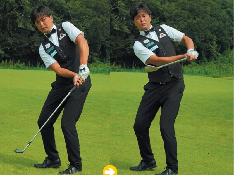 バンカーを越えてしっかり寄せるコツは?ハイボールスピンを打ってみよう