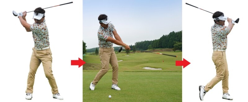 宮本勝昌が飛距離アップのコツを伝授！クラブを逆さにもって素振り