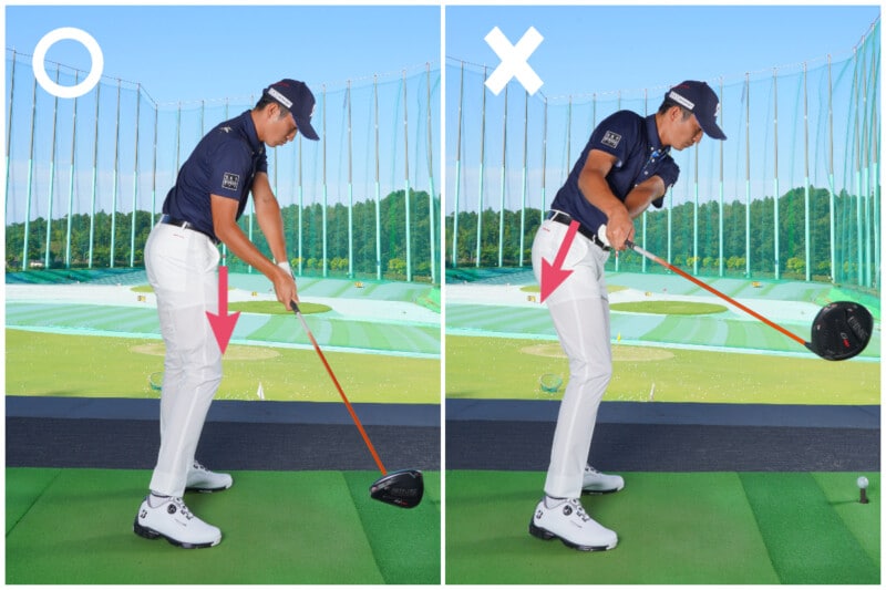 両ヒジを締めるだけ飛距離アップ！男子プロが方法をレッスン