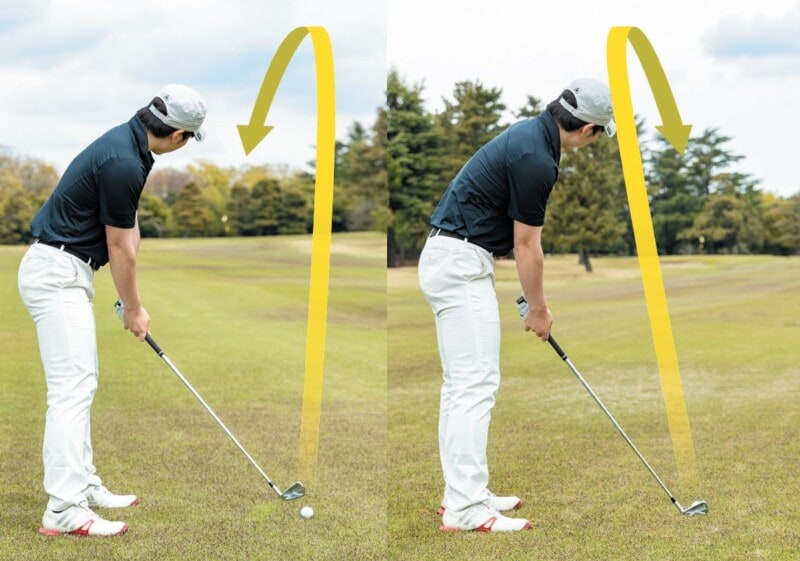真っすぐ打つのはNG！アイアンショットで安定して曲げて打つ方法をレッスン