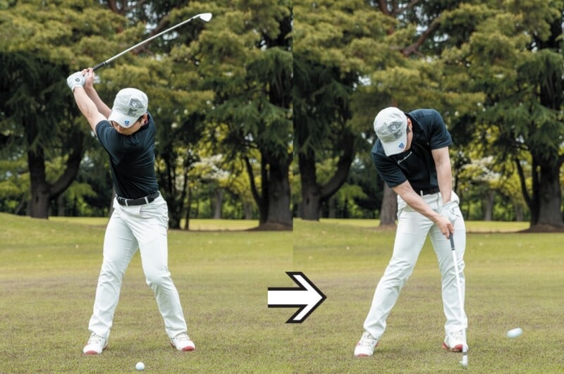 真っすぐ打つのはNG！アイアンショットで安定して曲げて打つ方法をレッスン