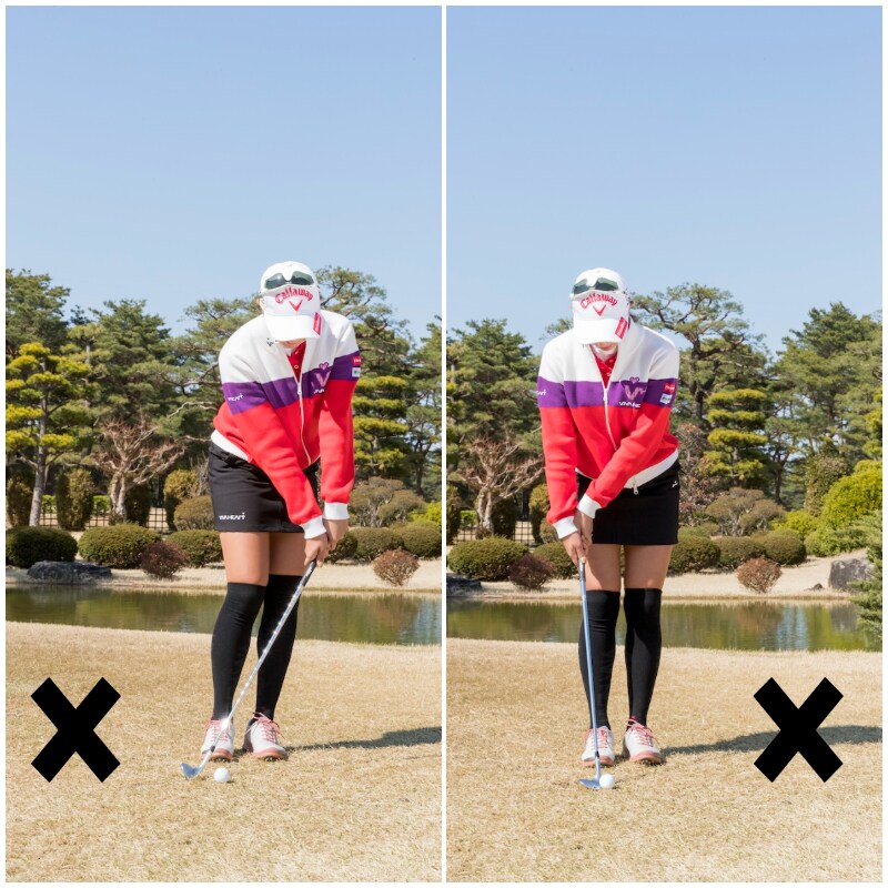 アプローチの苦手克服法を女子プロがレッスン！手首の固めすぎに注意
