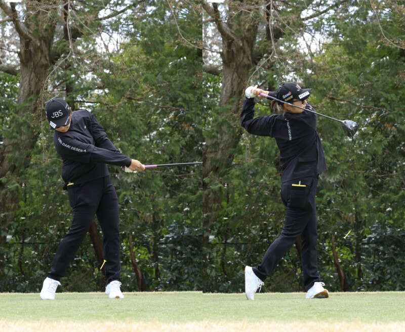 通算6勝の女子プロのスイング解説!磨き抜かれたサステナブルな振り方