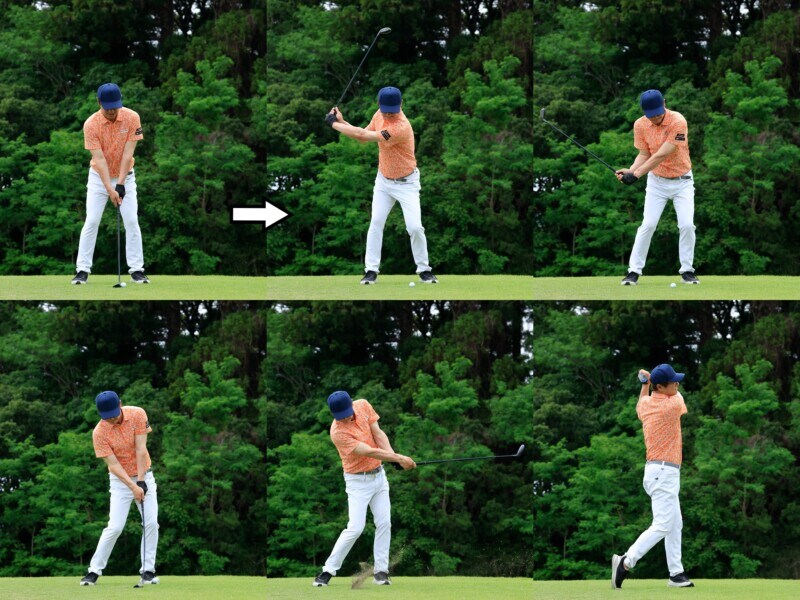 UTを軽く打つのが正解!曲げずに運べる「ライン出し」が可能になる