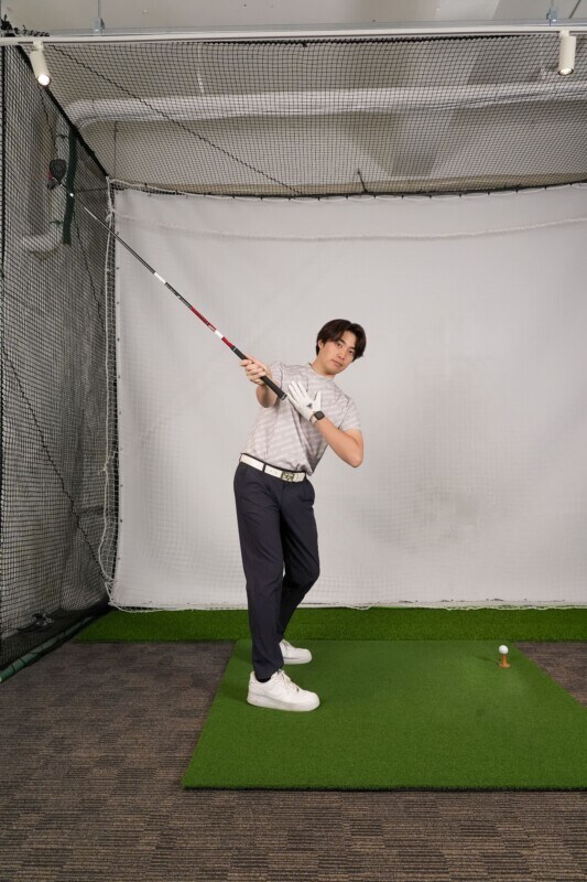 ヘッドの芯でボールをとらえるには？フェースの向きが一番重要