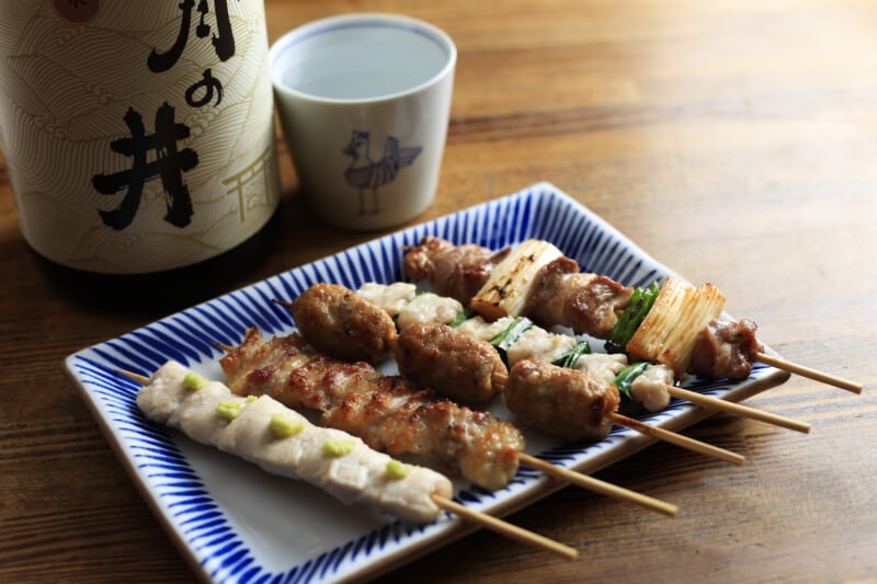 旨味の強い奥久慈軍鶏を絶妙な火入れ加減で