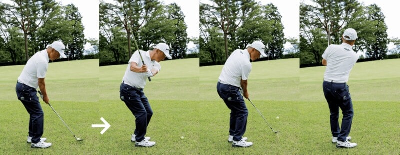 アイアンをしっかりミートするコツ！分厚い当たりするには手首の角度が重要