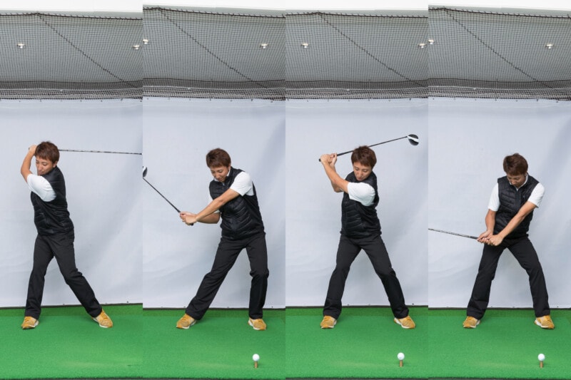 ダウンスイングでの正しいローテーションとは？分析データをもとに解説