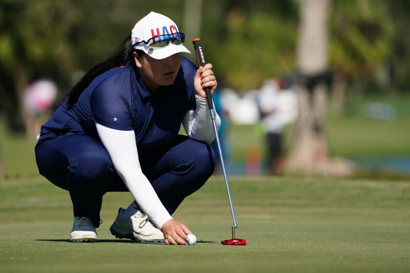 「どこのパターなの?」山下美夢有、使用パターを突撃取材!